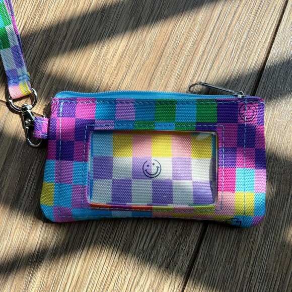 surfer wallet, id case wallet for women for lanyards, keychain coin pouch, Zip I - Picture 5 of 9